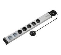 Ehmann parafoudre-multiprise 7fach argent Schutzkontakt 0206c00072381 Argent G