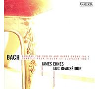 Ehnes - Bach: Sonatas for Violin and Harpsichord Vol. 1 [Import]