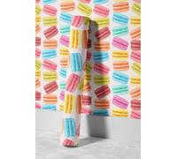 EHOMERY Papier Peint Adhesif Mural Revêtement Pvc Exterieur Doux Et Mignon Gâteau Couleurs Macarons Uni Les Quatre Murs Papier Autocollant Pour Meubles de Cuisine 45x500cm