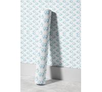 EHOMERY Papier Peint Panneau Perforé Mural Plastique Simple Et Frais Éléphant Lessivable Intissé Chambre Fille Papier En Vinyle À Décoller Pour Décoration de Cuisine 45x500cm