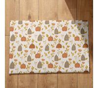 EHOMERY Tapis de Bain Antidérapant Et Absorbant Paillasson Exterieur One Piece Citrouille Tapis de Protection de Sol Tapis Entrée Original 50x80cm