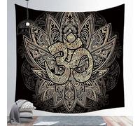 EHOMERY Tapisserie Murale Salon Décoration Restaurant Coloré Mandala Bohème Verticale Chambre Enfant Tenture Miral Décoration Murale Salon Chambre 95X73Cm