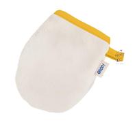 [EHOP] Gant démaquillant réutilisable à l’eau | Démaquillage visage, yeux et lèvres sans produit | Lavable et doux pour la peau | Zéro déchet, idéal maison & voyage (Écru, Lot de 1)