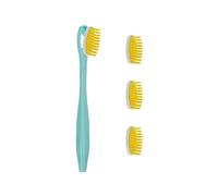 [EHOP] Pack Brosse à Dents Rechargeables Compatibles | Convient à Enfant | Fabriqué en France | Dentaire Écolo (Bleu)