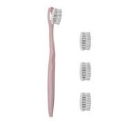 [EHOP] Pack Brosse à Dents Rechargeables Compatibles | Rose | Convient aux Adultes | Fabriqué en France | Dentaire Écolo