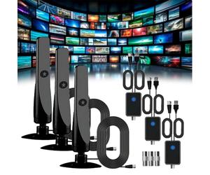 EHOTER Antenne TV 2024 nouvelle antenne Rewave, prend en charge la Smart TV 4K Full HD (3 pièces)