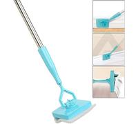 EHOTER Balai Extensible avec Chiffon en Microfibre pour Le Nettoyage des Plinthes Nettoyage Plinthe Vadrouille Brosse Extendable Microfibre Poussière Cleaner Microfibre Chiffon
