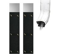 EHOTER Lot De 2 Amortisseur De Bruit De Gouttière, Silencieux D'égouttement De Gouttière, Silencieux Anti-Goutte À Goutte pour Extérieur Parc Jardin Terrasse (3,5in*11,8in)