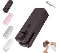 EHOTER Mini Scelleuses De Sacs 2 en 1, Machine à Sceller sous Vide pour Snacks, Mini Ferme-Poche Rechargeable, Scellement Et Découpe pour Garder Les Aliments Frais (Noir)