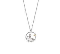 EHOTER Petit Prince Renard Pendentif Collier De Dessin Animé Collier pour Couples Cadeau pour La Saint Valentin l'anniversaire