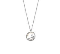 EHOTER Petit Prince Renard Pendentif Collier De Dessin Animé Collier pour Couples Cadeau pour La Saint Valentin l'anniversaire (Renard)
