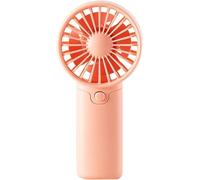 EHOTER Petit Ventilateur Portable À Piles Mini Ventilateur Portable Pour L'extérieur, Le Voyage, Le Bureau, Le Camping (Rose)