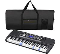 EHOTER Sac pour Clavier électronique Étui de Piano électronique à 61 touches Sac de protection pour Synthétiseur Cadeau pour les Amateurs de Musique (Noir)
