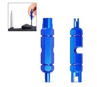 EHOTER Vanne pour Vélo Démonte Obus De Valve Vélo Valve Core Outil De Suppression De L’Alliage D’Aluminium Outil De Démontage De Vélo (2 pièces)