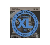 D'Addario Cordes pour guitare électrique EHR350 Demi-rond Jazz Light 12-52