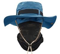 ehsbuy Chapeaux De Pêche pour Hommes Femmes à Large Bord Camo Chapeau Homme Visage Écharpe Camouflage Militaire Armée Chapeau Seau Chapeaux De Soleil Chasse Maille Plage Cap