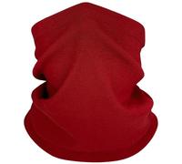 ehsbuy Snoods Cache-cou d'hiver chaud et coupe-vent pour homme et femme, bandana pour sports de plein air, moto, ski, course à pied, cyclisme, cadeaux, Rouge, Taille unique