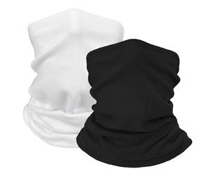 ehsbuy Tour de Cou Hiver Femme Foulard Cache Cou Homme Moto Chaud Snood Echarpe 2 Pack pour Ski Sport Cyclisme