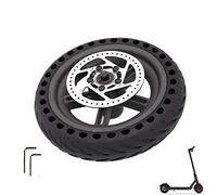 ehua® Roue Arrière Complète avec Disque, Pneu Plein Xiaomi Trottinette M365/1s/Essential/3, Dure Anti Crevaison Anti dérapant Increvable Solide 8,5 Pouces (outils inclus)