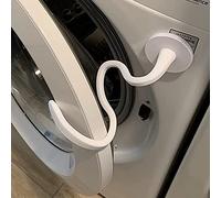 Butée de porte de lave-linge à chargement frontal - Support de porte magnétique pour machine à laver avec base magnétique de 6,6 cm, butée de porte amovible pour garder la porte de la laveuse ouverte