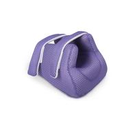 Ehucon Protège-Talons 3D - Coussin Anti-Escarre pour Prévention des Ulcères de Pression, Support Podologique pour Patients Alités, Oreiller de Cheville pour Douleurs Talonnières (Violet, Une pièce)