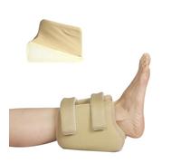 Ehucon Protège-talons 3D - Coussin Anti-Escarre pour Prévention des Ulcères de Pression, Support Podologique pour Patients Alités, Oreiller de Cheville pour Douleurs Talonnières (Kaki, Une pièce)