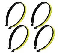 Ehuihuan 2 Paires Bande Reflechissante, Serre Pantalon Velo de Cyclisme pour Le Cyclisme de Nuit et Le Jogging pour Hommes et Femmes