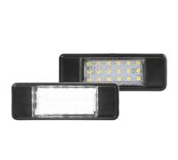 EHWLFVX Éclairage Plaque D'immatriculation Pour Vito Pour Viano W639 2003-2014 Pour Sprinter W906 2 Pièces Sans Erreur Plaque D'immatriculation LED Lampe Numéro D'éclairage