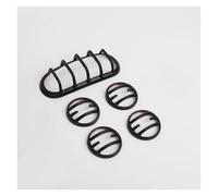 EHWLFVX Housse Calandre Phare Moto Pour Rebel Pour CMX250/300/500/1100 2020-2025 Pour CL250/CL300/CL500 Kit De Couvercle Lampe Phare Trun Signal Feu Arrière Bouchons Garde(Tail Turn Cover)