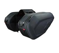 EHWLFVX Motorcycle Frame Bag Sacoches Latérales Universelles pour Motos 1 Paire Rangement pour Bagages Sacoche pour Casque Pochette pour Outils Fourche Arrière pour Vélo(Oxford and Plastic)