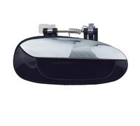 EHWLFVX Poignées Extérieures Voiture Pour Kia Pour Carens 2002-2006 Extérieur Extérieur Avant Arrière Gauche Droite Poignée Porte Chrome 0K2FB-59410 0K2FB-58410 Poignée Porte Latérale(Rear Right)