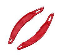 EHWLFVX Pour Mitsubishi Pour ASX Pour Outlander Pour Eclipse Pour Cross Palette De Changement De Vitesse Au Volant Extension Directe Palette Vitesse Volant(Carbon Fiber red)