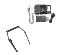 EHWLFVX Support Navigation Front pour NC700D pour NC750D NC 700 D 750 2014-2020 Support Téléphone Portable USB Moto De Navigation(B and 22mm)