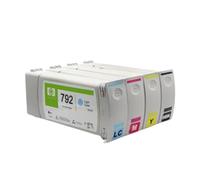 EHxCUF 792 Cartouche d'encre Compatible avec L26100 L26500 L28500 imprimantes et Latex 210 260 280 Modèles d'imprimante(1 Pcs Magenta)