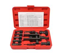 EHYSYN Extracteur de Volant Moteur Kit d'outils de Retrait de roulement Interne de Moto, Volant d'inertie Automatique, Kit de roulement 25mm-65mm, extracteur de roulement