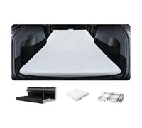 EHYSYN Matelas Gonflable Matelas de Voiture Convient pour Tesla 2021 - 2025, en Coton à mémoire de Forme, en Fiber de Glace, pour Camping, Voyage, Sommeil(2025 B)