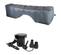 EHYSYN Matelas Gonflable Matelas Gonflable pour siège de Voiture, Coussin d'espace arrière, Coussin d'air, intérieur, Camping, Automobile(Bed Pump Set)