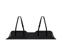 EHYSYN Matelas Gonflable Tapis Voiture Camping lit Pliable Matelas de Voyage Voiture Non Gonflable Matelas Extra Long Couple(126cmX41cm Black)