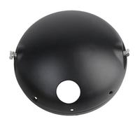 EHYSYN Moto Projecteur Avant Boîtier de phare LED rond pour moto, couvercle de montage, support rétro de 7 pouces, base de phare