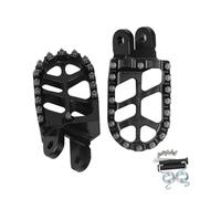 EHYSYN Pédales Repose-Pieds de Moto pour Honda Transalp 600 XL600V XL 600 XL 600V 600V 1987-1999 Accessoires Pédales antidérapants(Black)