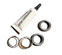 EHYSYN Poulie Dentée Kit d'entretien pour moyeu de vélo DT Swiss 54 Dents, cliquet étoile, 60 Dents, système de Roue Patchet L Arrache Volant(Silver 60t Ratchet)