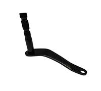 EHYSYN Sélecteur Vitesse Gear Shifter en Métal Bras de levier de vitesse allongé pour Harley FL Softail avec marchepieds (2018 et ultérieurs) Manette Levier de Changement(Black)