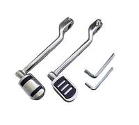 EHYSYN Sélecteur Vitesse Gear Shifter en Métal Leviers de changement de vitesse avant et arrière pour moto Harley Davidson Softail Touring Road King Street Glide Manette Levier de Changement