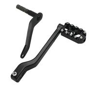 EHYSYN Sélecteur Vitesse Gear Shifter en Métal Pédale de changement de vitesse avant CNC pour Harley Softail Heritage Breakout 114 Street Fat Bob Fat Boy Low Rider Manette Levier de Changement(Black)