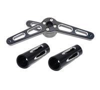 EHYSYN Sélecteur Vitesse Gear Shifter en Métal Pédale de levier de vitesse avant pour moto, compatible avec Harley Sportster Nightster Iron XL 883 1200 2004-2018 Manette Levier de Changement(E)