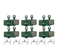 EHYSYN Vélo de Frein à Tambour Plaquettes Frein à Disque hydrauliques adaptées pour SRAM adaptées pour AVID adaptées pour Elixir VTT Plaquettes Frein à Disque résistantes à l'usure(Ceramic 6Pairs)