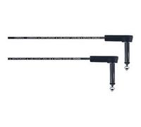 Câble de raccordement Cordial 14790 Jack audio [1x Jack mâle 6,3 mm (mono) - 1x Jack mâle 6,3 mm (mono)] 0.30 m noir gaine en PVC