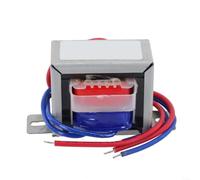 EI48 Power Transformer 10W 220V to 12V-0-12V AC(Single output 24V) | Converts 220V AC to 12V-0-12V, full copper coil, low pour eddy current loss, safe insulation varnish