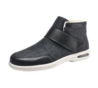 EIASERT Bottine Diabétique Femme - Protection Maximale du Pied - Tige Souple et Doublure Confort