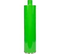 EIBENSTOCK Couronne de forage à eau diamantée 1 ¼" Ø 121 mm, longueur utile 450 mm, 10 segments